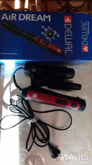 Фен-щетка, плойка