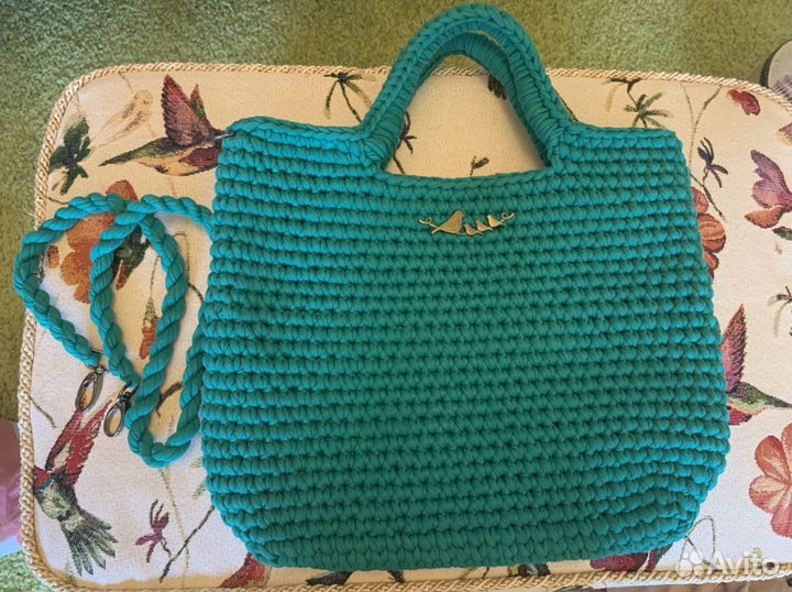 Сумка- Шоппер,ручная работа