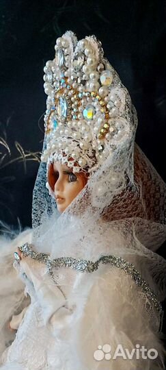 Кукла фарфоровая, интерьерная, подарок, ооак