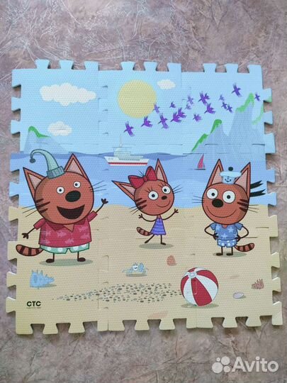 Детский коврик пазл