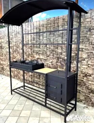Мангал С крышей