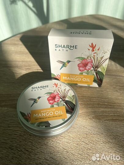 Крем-баттер для тела Sharme Bath с маслом манго