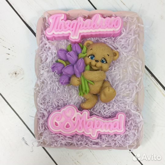 Набор из мыла к 8 марта