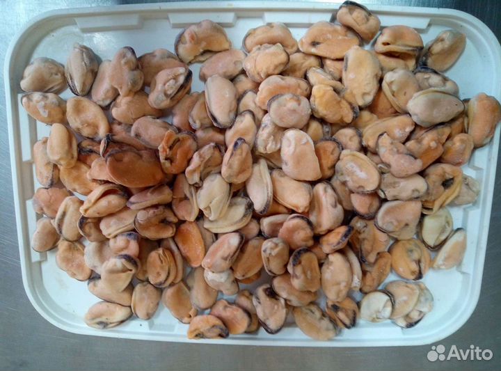 Мидии(мясо) Мидии в створках в/м