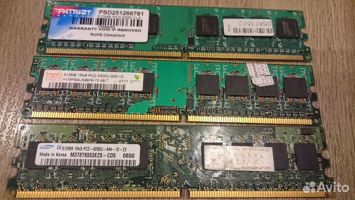 Озу для ноутбука DDR3 Ramaxel 1600mhz 2Гб и другая