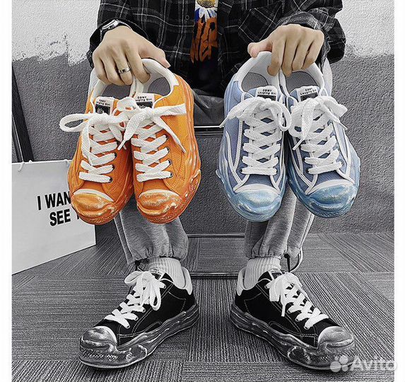 Кеды maison mihara yasuhiro style