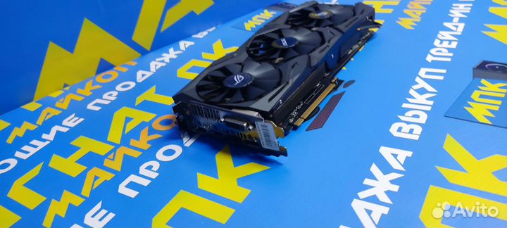 Видеокарта asus AMD Radeon RX 480 8GB strix OC