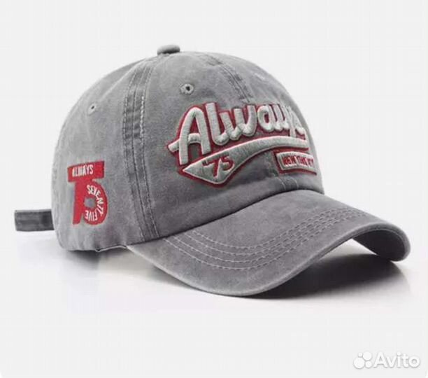 Бейсболка кепка ретро стиль 80х Always Original 75