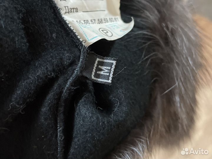 Женская меховая шапка