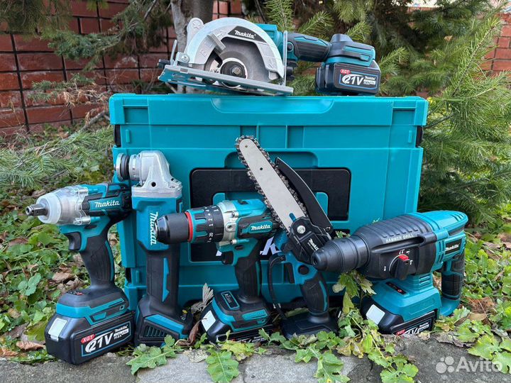 Набор аккумуляторного инструмента makita