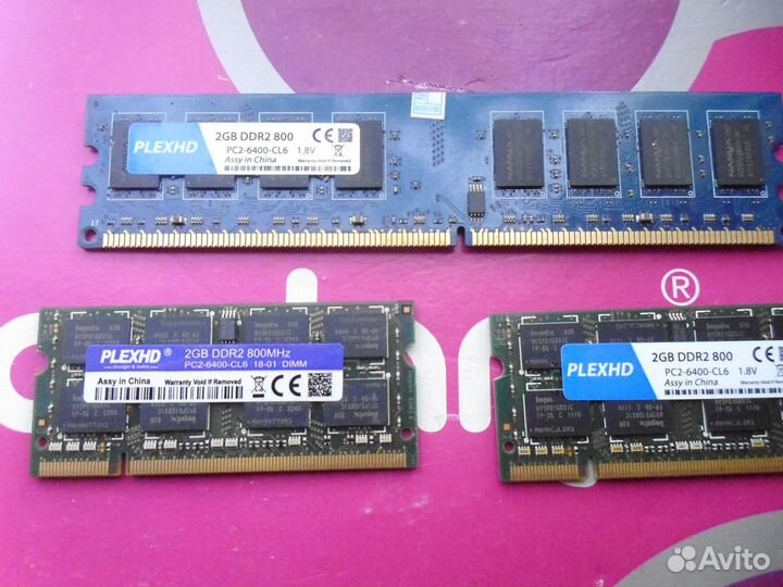 DDR2 2gb комп-ноутбук оперативная память