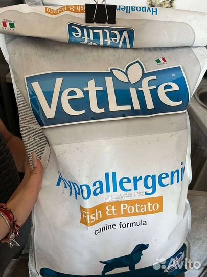 Корм для собак farmina hypoallergenic fish&potato