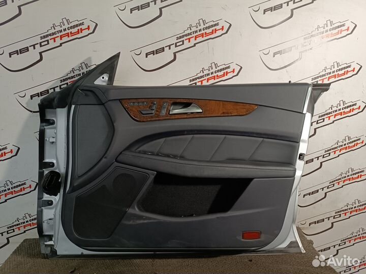 Дверь mercedes-benz CLS-class C218 X218 A2187201605 передняя правая серебро, 775U S3482