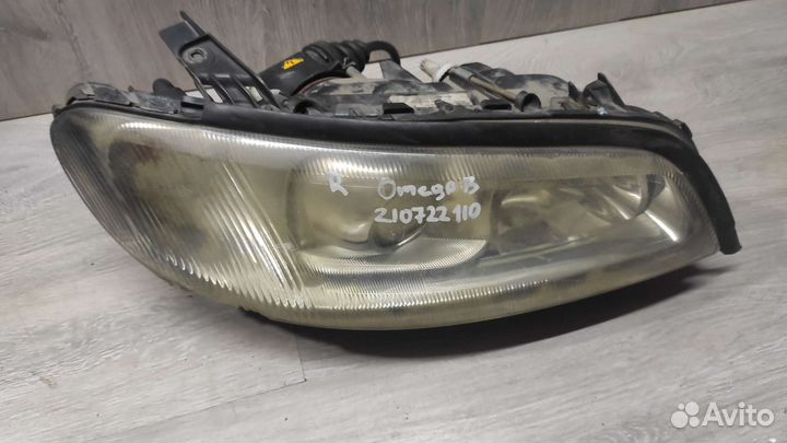 Фара правая опель омега б ксенон рестайлинг