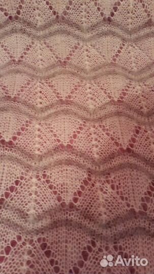 Пуховые шарфы ручной вязки