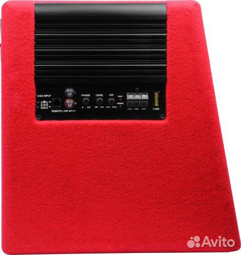 Активный сабвуфер урал ас—у12а (Красный)