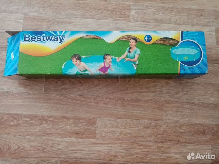 Бассейн каркасный Bastway, 152см, высота 38см