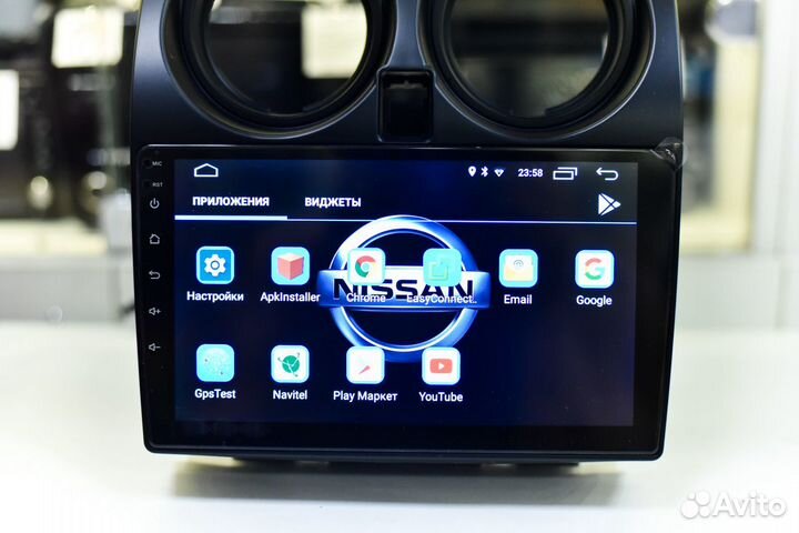 Штатное головное устройство Qashqai Android