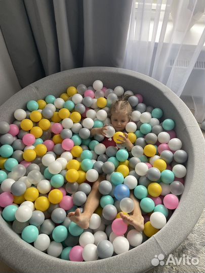 Сухой бассейн с шариками бу