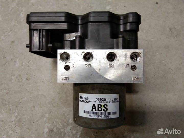 Блок абс (ABS) Хендай Солярис,Киа Рио 3