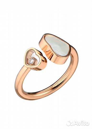 Кольцо Chopard Happy Hearts Rose Gold 829482-5312