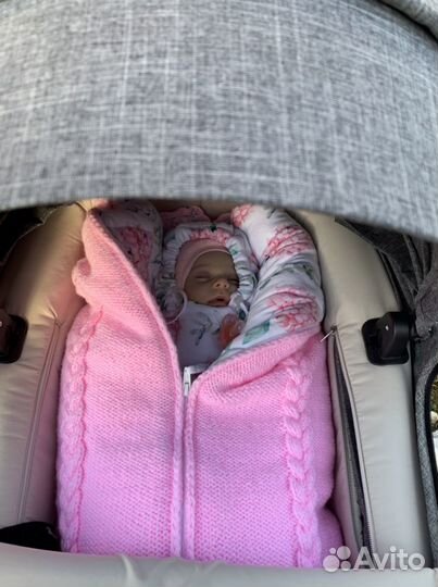Зимний конверт в коляску