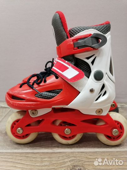 Роликовые коньки детские раздвижные