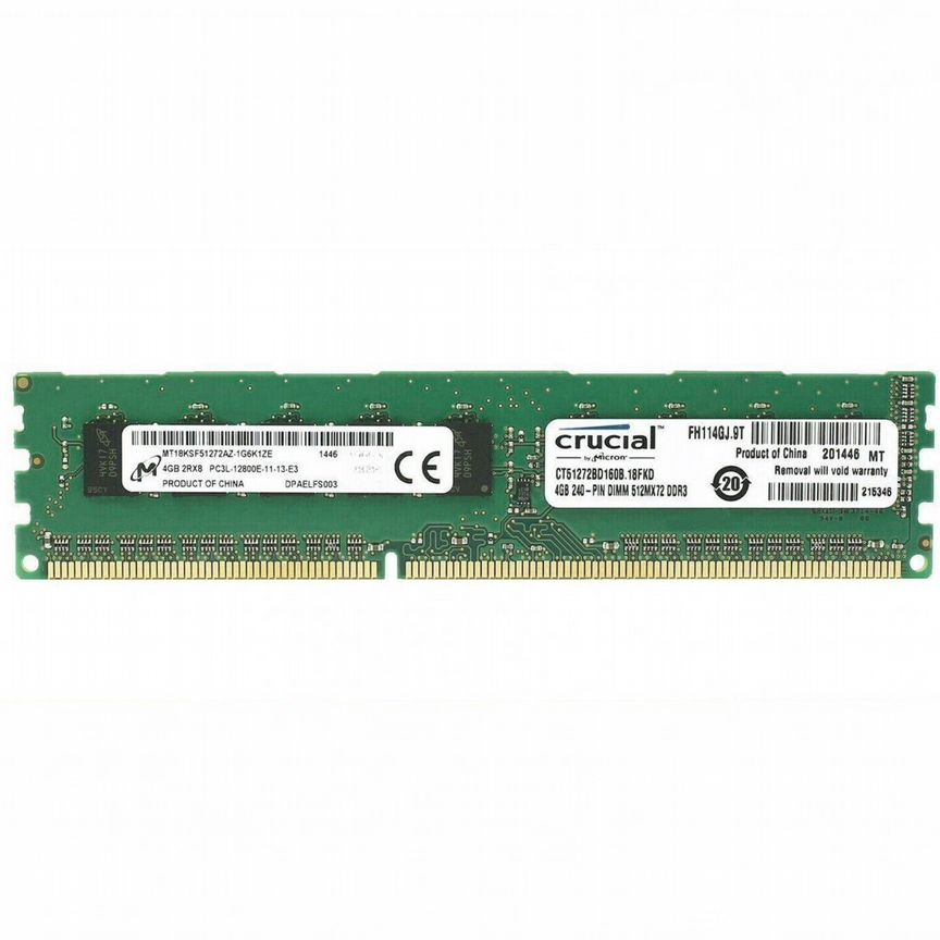 [MT18KSF51272AZ-1G6K1ZE] Оперативная Память Crucial Mt18ksf51272az-1g6k1ze