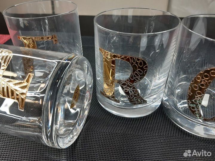 Стаканы для виски Азбука Чехия 390 мл