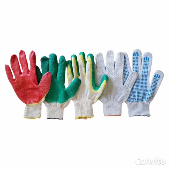 Перчатки Х/Б рабочие