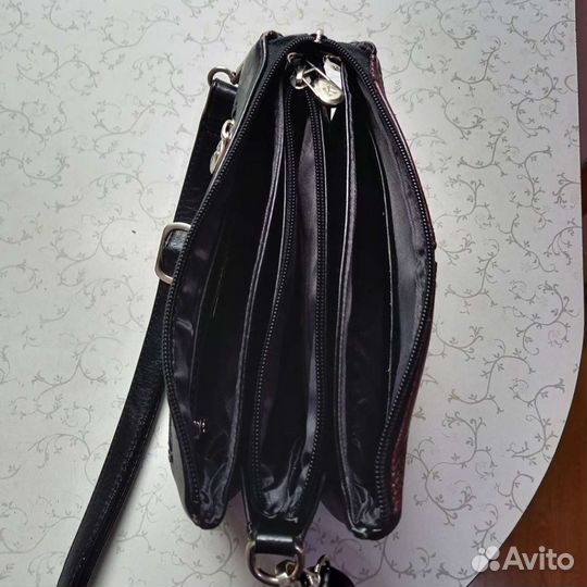 Сумка женская натуральная кожа бу