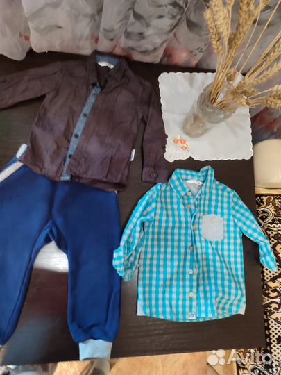 Продам пакетом детские вещи