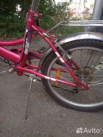 Велосипед подростковый 20 складной