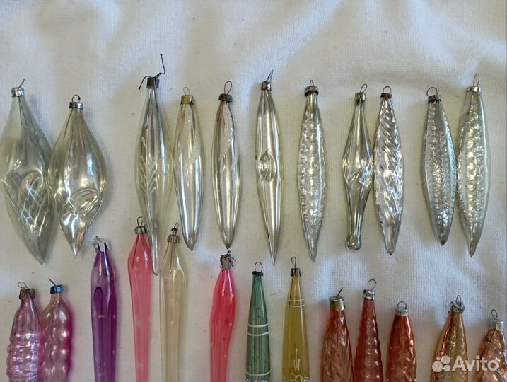 Елочные игрушки СССР