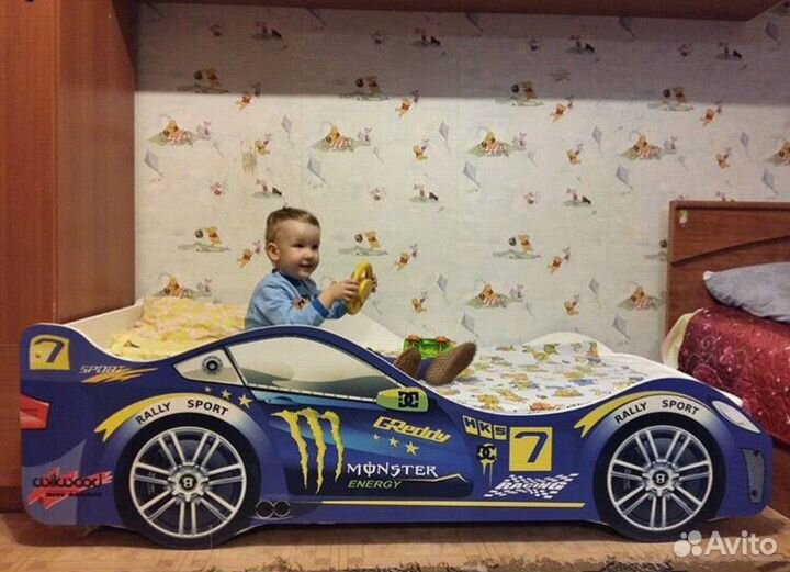 Детская кровать Машина в ассортименте