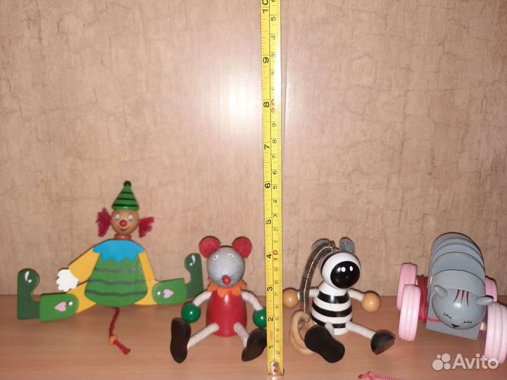 Развивающие игрушки деревянные