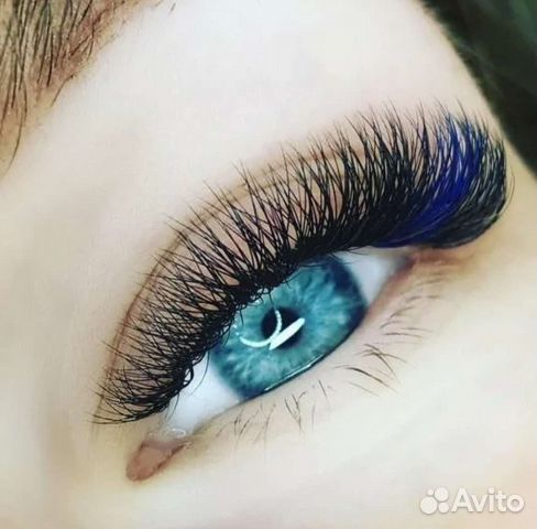 Наращивание ресниц, оформление, окрашивание бровей