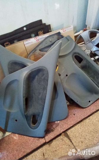 Карты дверей обшивка Рено Меган 1