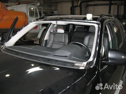 Лобовое стекло bmw x5 e53 + замена