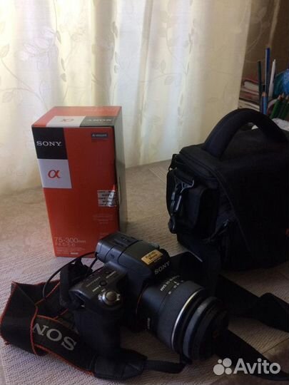 Цифровой фотоаппарат Sony альфа