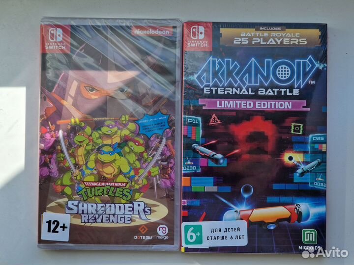 Игры для nintendo switch катриджи