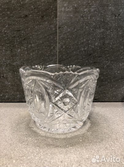 Хрустальные салатники, конфетницы