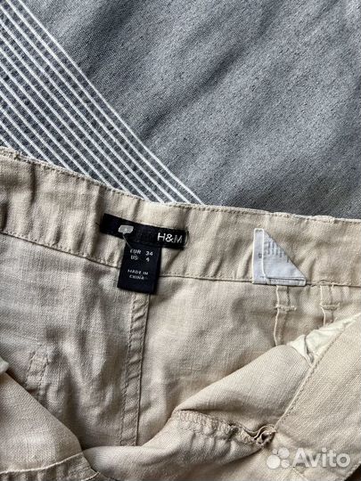 Юбка лен hm