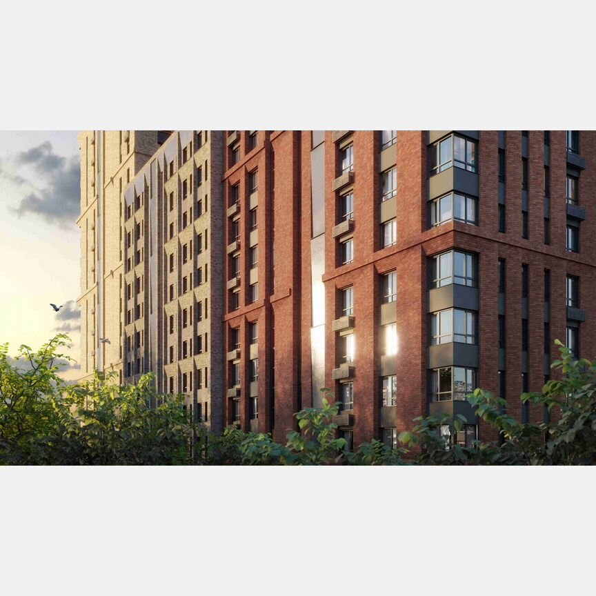 3-к. квартира, 95,5 м², 9/12 эт.