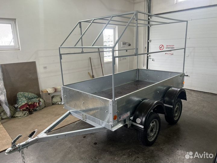 Прицеп 2х осный мощный оцинк. 2.5х1.30 Тольятти