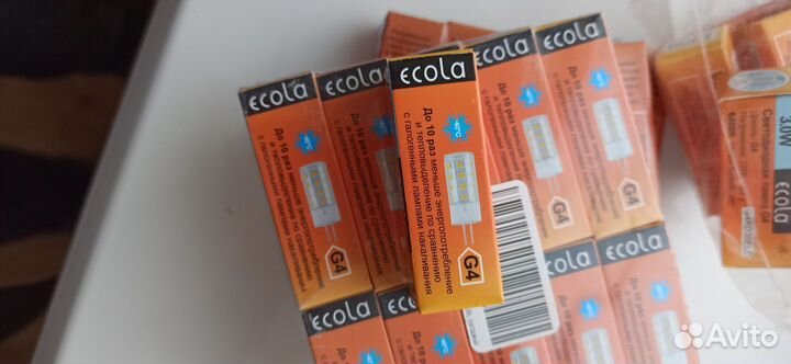 Светодиодная лампа Ecola G4, 3Вт, 6400K,капсула