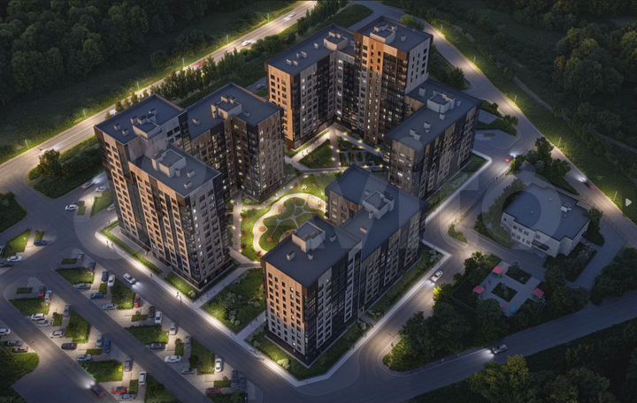 1-к. квартира, 42,3 м², 6/10 эт.