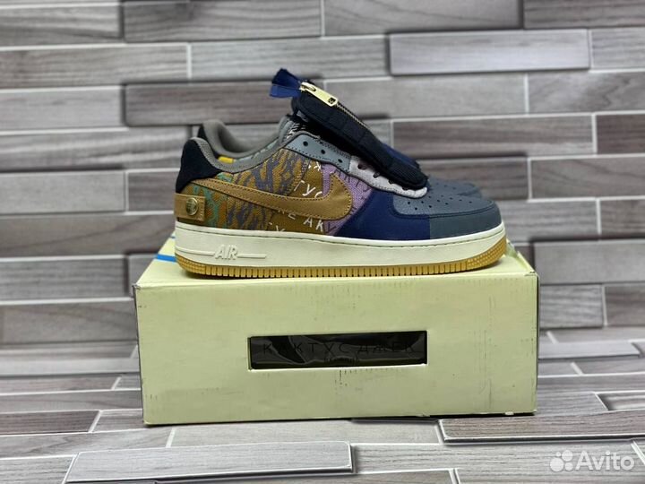 Кроссовки Nike Air Force 1 Travis Scott (41-45)