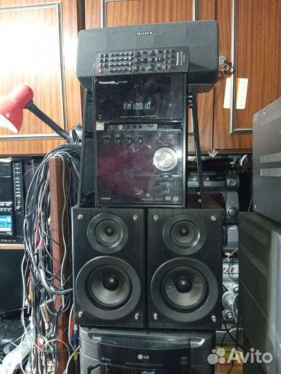 Комбик Panasonic usb с колонками