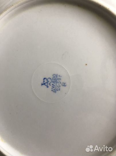 Тарелки Дулево 1959 год с ласточками